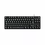 Logitech G413 TKL SE Teclado Mecánico Gaming - Teclado Compacto Retroiluminado con Interruptores Mecánicos Táctiles, Anti-Ghosting, Compatible con Windows, macOS, Disposición QWERTY Español - Negro