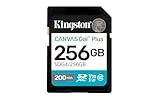 Kingston Canvas Go Plus SDXC Tarjeta de Memoria Gen4 200MB/s C10 UHS-I U3 V30 256GB-SDG4/256GB