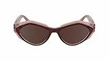 CALVIN KLEIN JEANS CKJ24621S Gafas, Burgundy/Blush, Talla única para Mujer
