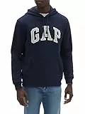 GAP Sudadera con Capucha de Forro Polar para Hombre, Tapiz Azul Marino, Large