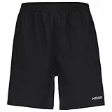 HEAD Pantalones cortos Club para hombre, Negro, L