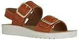 Geox J Sandal Costarei Gi, Sandalia Mujer, Galleta, 37 EU