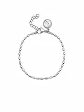 SINGULARU - Pulsera Serpentine. Acero. Joyas Para Mujer.