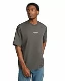 G-STAR Overdyed Center Chest Boxy T-Shirt, Camiseta Hombre, Gris (GS Grey D24780-C336-1260), XS