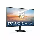 Philips 27E1N1100A Monitor 27 Pulgadas FHD, 100Hz, IPS, 1 ms MPRT, Adaptive Sync., Altavoces (1920x1080, 1x HDMI 1.4), Negro