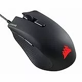 Corsair HARPOON PRO RGB Ratón Ligero con Cable para Juegos FPS/MOBA - 12.000 PPP - 6 Botones Programables - Compatible con iCUE - PC, Mac, PS5, PS4, Xbox - Negro