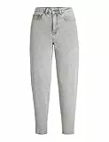 JJXX Jxlisbon Mom HW Jeans R4040 Dnm Pantalones Vaqueros, Denim Light Grey, 32W / 32L para Mujer