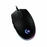 Logitech G203 LIGHTSYNC Ratón USB Gaming con Iluminación RGB Personalizable, 6 Botones Programables, Captor 8K para Gaming, Seguimiento de hasta 8,000 DPI, Ultra-ligero - Negro