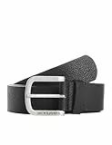 Jack & Jones Jacharry Belt Noos Cinturón, Negro (Black), 105 para Hombre
