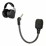 kwmobile Micrófono Compatible con ASUS ROG Theta 7.1 - Microfono Repuesto para Auriculares Gaming - Negro