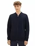 TOM TAILOR Denim Hombre Chaqueta bomber de Sudate 1028404, 10668 - Sky Captain Blue, XXL