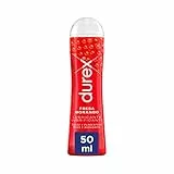 Durex Play Lubricante Fresa, 50 ml (Paquete de 1)