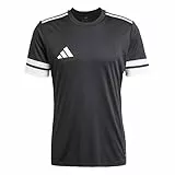 adidas Hombre SQUADRA25 Jersey Short Sleeve, Black/White, L