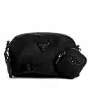 GUESS Latona Sling, Correa Cruzada para Mujer, Black, Talla única