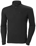 Helly Hansen HP 1/2 Zip Pullover Midlayer, Hombre, Ébano, L