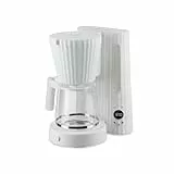 Alessi Plissé MDL14 W - Máquina para Café Filtrado de Diseño, Función Automática de Arranqueen, en Resina Termoplástica, Enchufe Europeo, 1100 W, 150 cl, Blanco