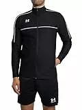 Under Armour Hombre Chaqueta Deportiva Challenger, Black, L