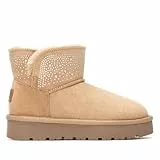 XTI - Botín Niña Beige - Calzado Cómodo y Versátil - Moda casual - Modelo 15130003 (Talla 37)