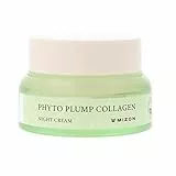 [Mizon] Crema de Noche al Colágeno Vegetal (50ml) Vegan y a base de plantas, Líneas finas y arrugas, Hidratación, Cuidado nocturno (Phyto Plump Collagen Night Cream)