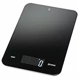 WMF - Báscula de Cocina Digital, Alta Precisión A Gramos, 5 kg de Peso Máximo, Pantalla LCD, Negro