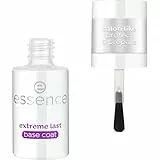Essence Cosmetics Base De Esmalte Extreme Coat, De Larga Duración, Priming, Proteger, Natural, Brillante, 8 ml