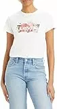 Levi's The Perfect Tee Camiseta, Floral Bw Fill Brigh, L Mujer