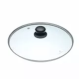 MasterClass Tapa de cacerola de cristal diseñada para cacerolas y sartenes de 28 cm, 28 cm