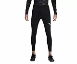 PUMA Liga Baselayer Long Tight Medias, Hombre, Negro (Black), M