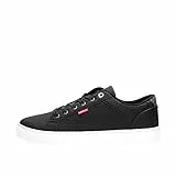 Levi's Courtright, Zapatillas Hombre, Negro (Regular Black), 40 EU