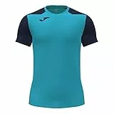 Joma Camiseta Manga Corta Record II Turquesa flúor Marino