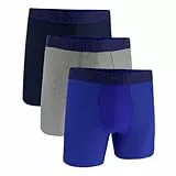Under Armour Pack de 3 Bóxers Tech Performance para Hombre, Largo de Pierna de 15 cm – Transpirable, Absorbe la Humedad, Tacto Suave, Comodidad Todo el Día