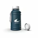 Daikoku - Botella de Agua de Acero Inoxidable 1.3L | A Prueba de Fugas | Aislamiento Térmico de Doble Pared | Perfecta para Gimnasio, Senderismo y Viajes | Azul