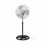 Orbegozo PWS 0547 Ventilador 3 en 1, sobremesa, pie y pared, 3 velocidadesoscilante, asa de transporte, rejilla de protección, tamaño aspas 45 cm