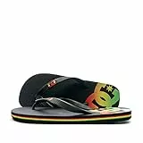 DC Shoes Spray, Sandalias Deportivas Hombre, Negro (Rasta RST), 39 EU