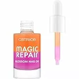 Catrice Cosmetics Aceite para uñas Magic Repair Blossom, regenerar, con vitaminas, cuidado, translúcido, 8 ml
