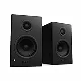 NZXT Relay Altavoces de sobremesa para PC Gaming - AP-SPKB2-EU - Sonido de Rango Completo - 80 vatios - Alto Rango dinámico - Tweeters de cúpula de Seda - Woofers de Fibra de Vidrio - Negro