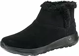 Skechers On The Go Joy-Bundle Up, Botines Mujer, Negro (Black Suede), 41 EU