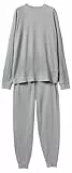 United Colors of Benetton Pig(Maglia+Pant) 3pcf4p02x Conjunto de Pijama, Gris, XL para Hombre