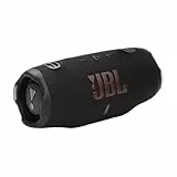 JBL Charge 6, Altavoz Bluetooth portátil inalámbrico, 28h de batería, Resistencia al Agua IP68, a Prueba de Polvo y caídas, Sonido Pro con AI Sound Boost, Compatible con Auracast, Negro