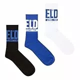 Diesel Skm-Ray-threepack Calcetines, E7044-2QATV, S Hombres