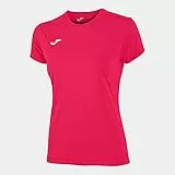 Joma Combi W M/C, Camiseta Mujer, Fucsia, M