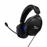 HyperX Cloud Stinger 2 Core, Cascos gaming para Playstation, Drivers de 40 mm y Audio Envolvente, 3.5 mm, Micrófono Plegable con cancelación de ruido - Negro