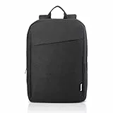 Lenovo B210 ECO Mochila de viaje casual para portátil o tableta de hasta 16”, duradera, repelente al agua, hecha de material reciclado, ligera, diseño elegante para viajes, negocios, color negro