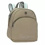 Pepe Jeans Corin Mochila Casual Verde 21x27,5x10 cms Poliéster y PU 5,78L by Joumma Bags