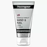 Neutrogena Fórmula Noruega Hand & Nail Crema de Manos y Uñas (1 x 75 ml), crema de manos reparadora con pantenol, crema para suavizar las cutículas y fortalecer las uñas