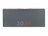 Finocam - Planificador Agenda + Notas Semana Vista 2026 Semana Vista + notas Enero 2026 - Diciembre 2026 (12 meses) Gris Español