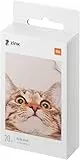 Mi Instant Photo Paper 3' | Papel Fotográfico para Impresora Xiaomi Instant Photo 1S | 20 uds Papel para Mini Impresora Portátil Inalámbrica Xiaomi