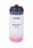 ZÉFAL Artica Bidón Isothermo Arctica 55 Plata/Rosa Claro, 550ml, Unisex Adulto, 550 ml
