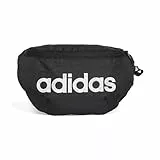 adidas Unisex Adulto Daily BUMBAG, Black/White, One Size