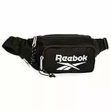 Reebok Boston Riñonera con Bolsillo Negro 35x13x5 cms Poliéster